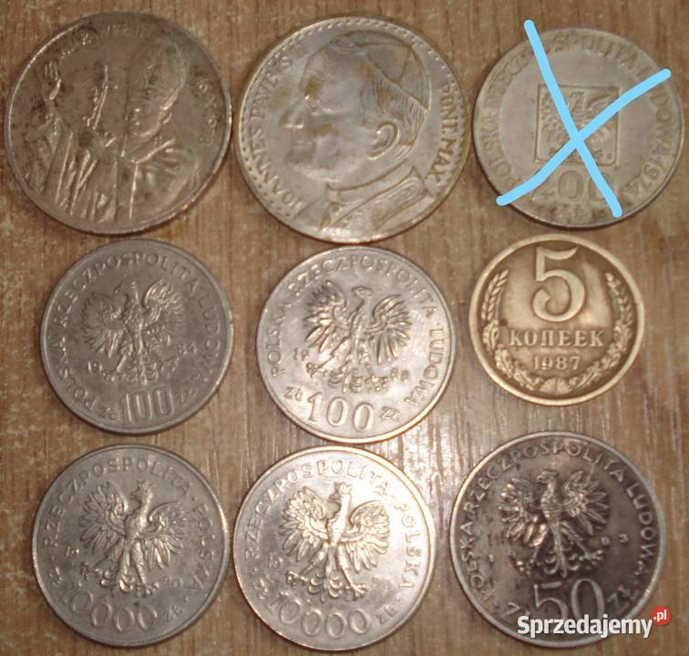 Kolekcjonerskiej monety Numizmatyka mazowieckie Warszawa