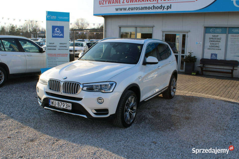 BMW X3 Salon Polska Panorama Kamera Skóra system Start-Stop mazowieckie Warszawa