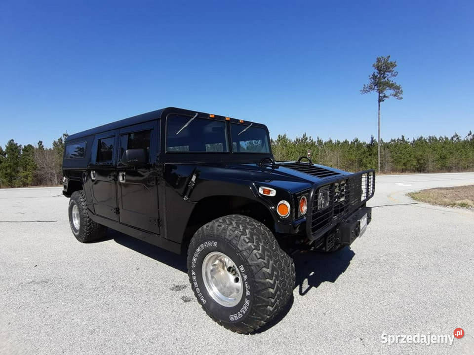Hummer H1 Special Edition 350v8 Black Humvee 4x4 Sulechów