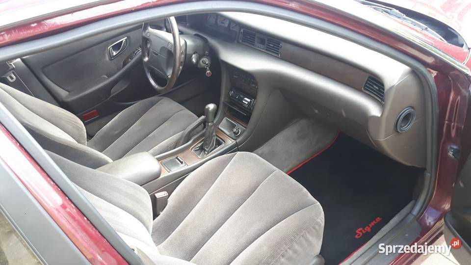 Mitsubishi Sigma 30 V6 177 Manual blokada skrzyni biegów Czarna Białostocka