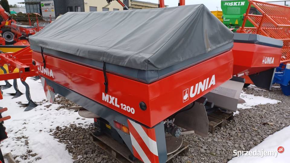 Rozsiewacz nawozów dwutarczowy Unia MXL 1200 Rozsiewacze nawozów Jatutów