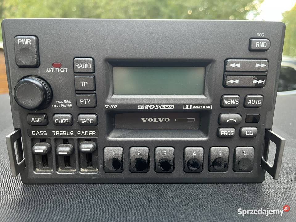 Radio Volvo S70 V70 C70 850 960 940 z kodem Warszawa