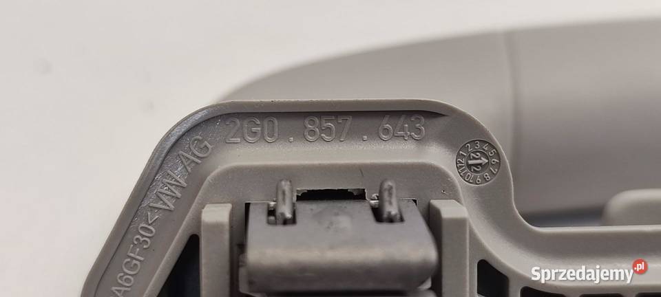 SKODA KAROQ RĄCZKI UCHWYTY KOMPLET 2G0857643