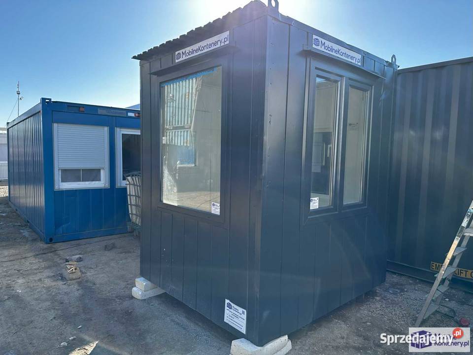 Kontener stróżówka małe biuro W