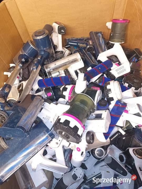 Paleta odkurzaczy różnych na części AGD drobne wielkopolskie sprzedam