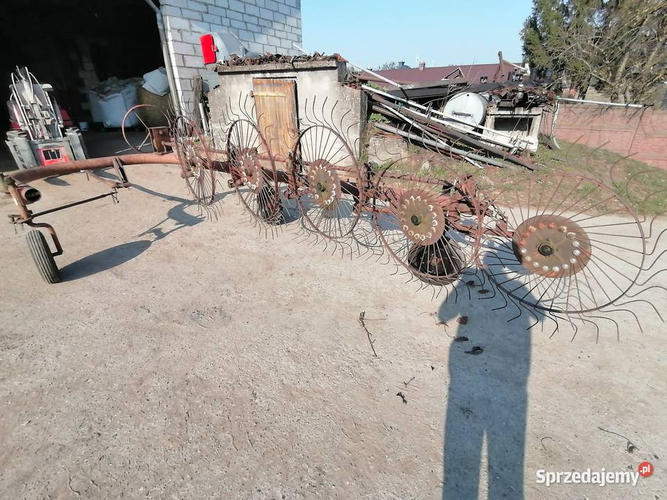 Słoneczko wicher grabarka zgrabiarka przewrcarka Łomża