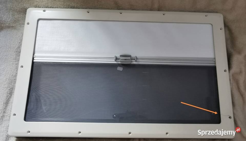 Okno Dometic z roletą i moskitiera DLux Black mazowieckie Warszawa