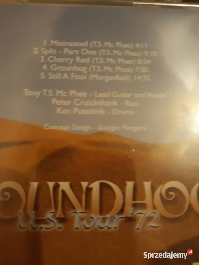 GROUNDHOGS LIVE Tour 1972 Klasyka blues rocka Rzeszów