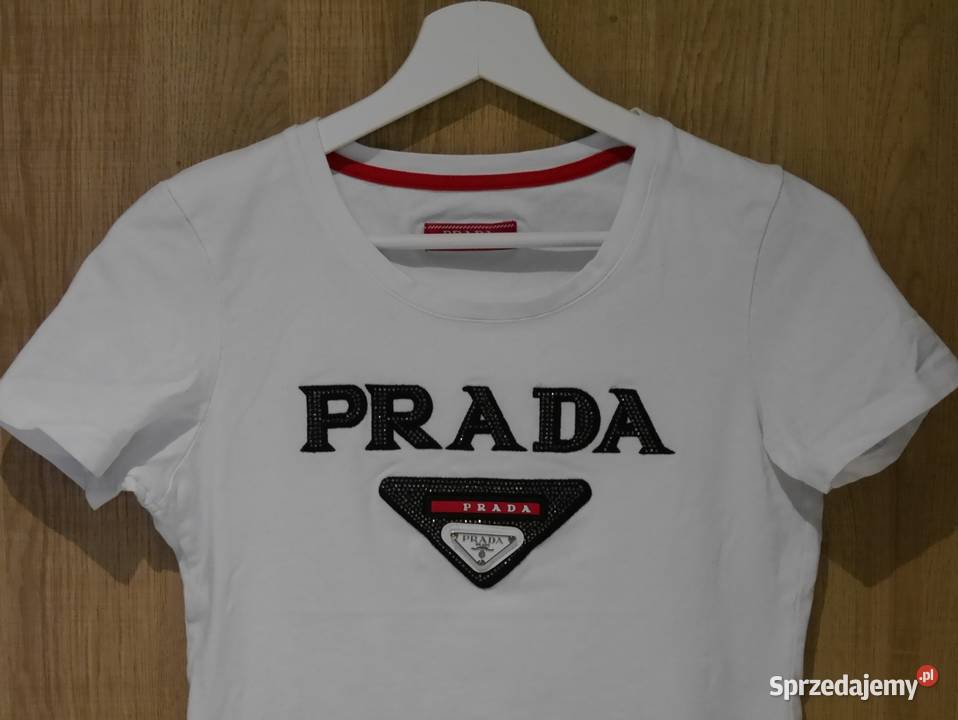 Prada piękna bluzka cyrkonie 34 XS krótki dolnośląskie Wrocław