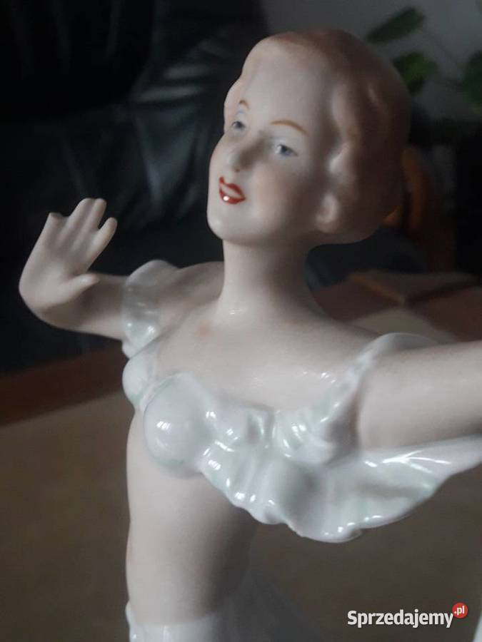 Figurka porcelanowa tancerka Wallendorf Janów Lubelski