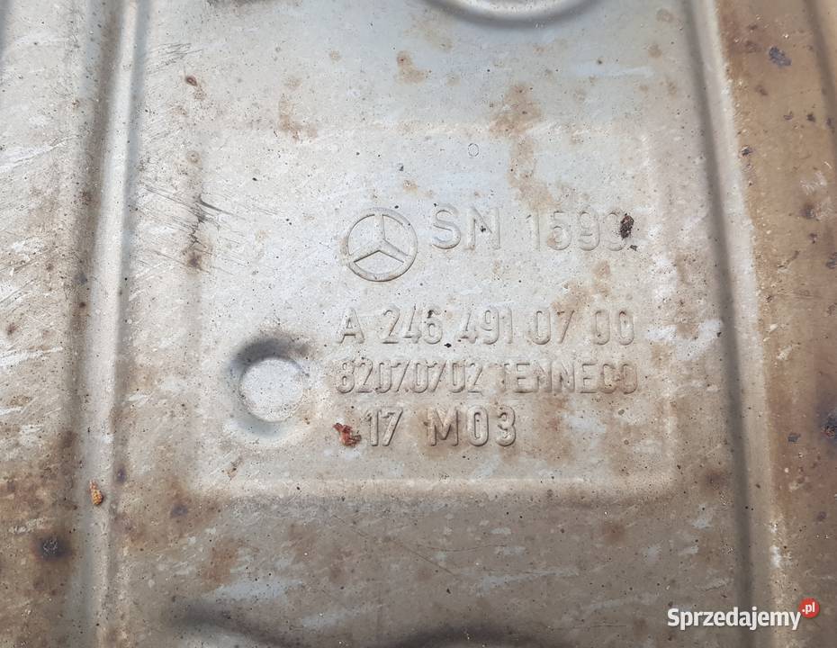 Tłumik Wydech MERCEDES CKLASA W205 W204 CLA W117 Radom