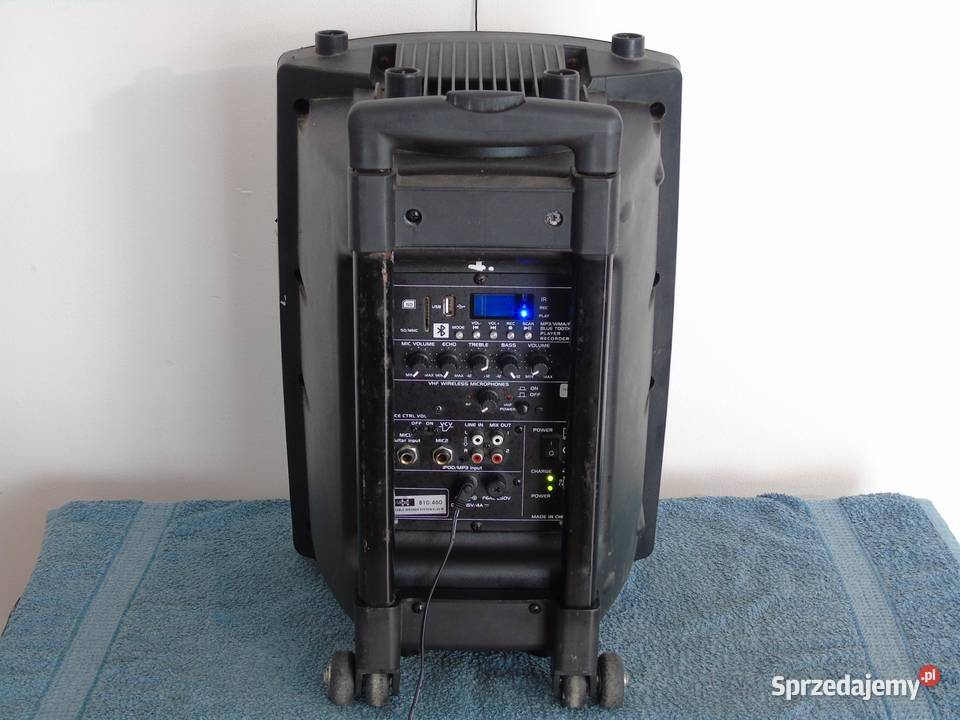 Kolumna aktywna USB SD BT AUX mp3 radio DOSTAWA