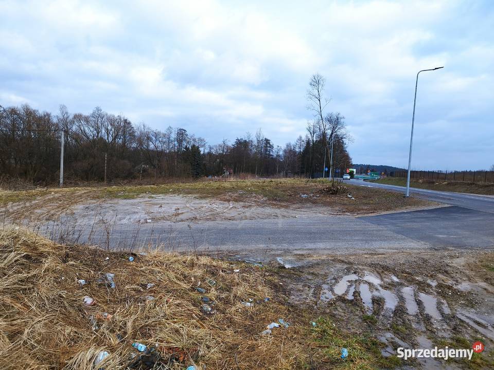 Działka inwestycyjna węzeł A4 Balice