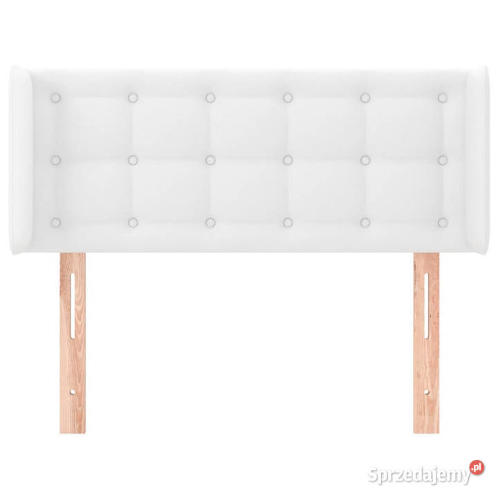 Zagłówek uszak biały 103x16x7888 sztuczna skóra Warszawa sprzedam