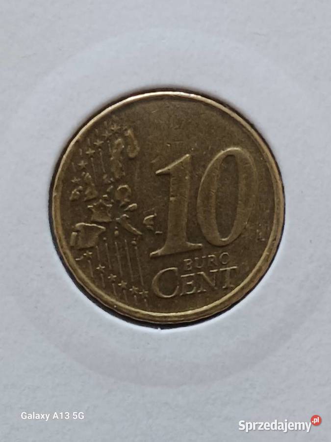 10 Eurocentów Holandia 2001 r Konin