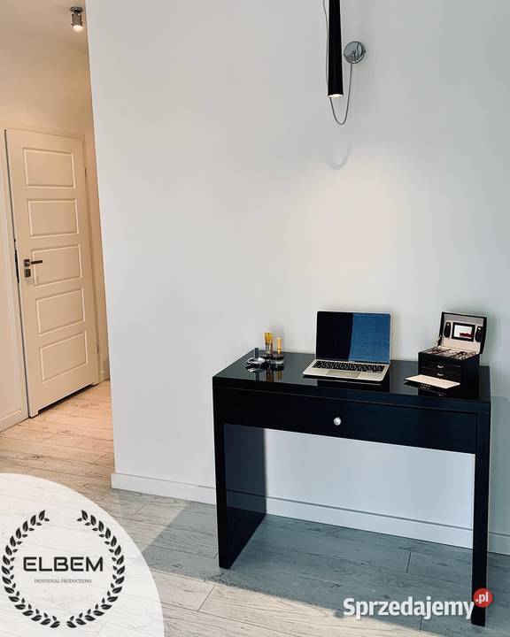 Szklana czarna toaletka Glamour Warszawa sprzedam