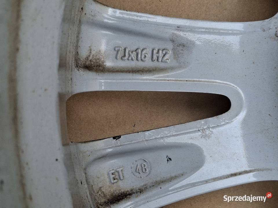 RIAL FELGI ALUFELGI KOMPLET DH 706 16 5X112 7J Bieleń sprzedam