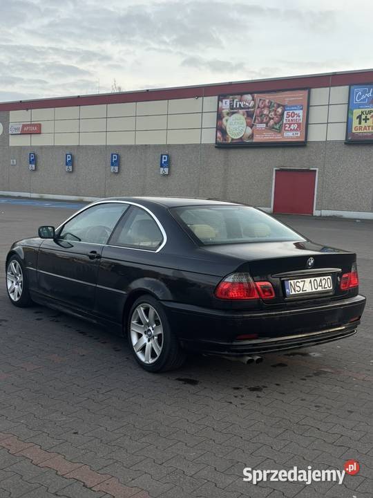 BMW e46 coupe 22 benzyna Seria 3 warmińsko-mazurskie Szczytno
