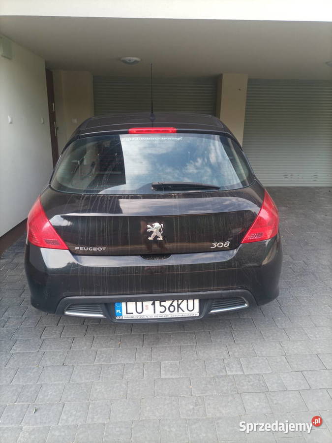 Peugeot 308 uszkodzony benzyna+LPG Lublin sprzedam