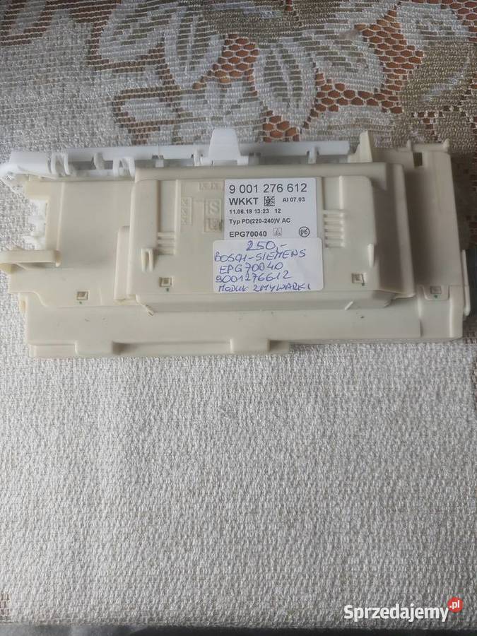 BOSCH SIEMENS EPG700400 900276612 MODUŁ ZMYWARKI małopolskie Nowy Sącz