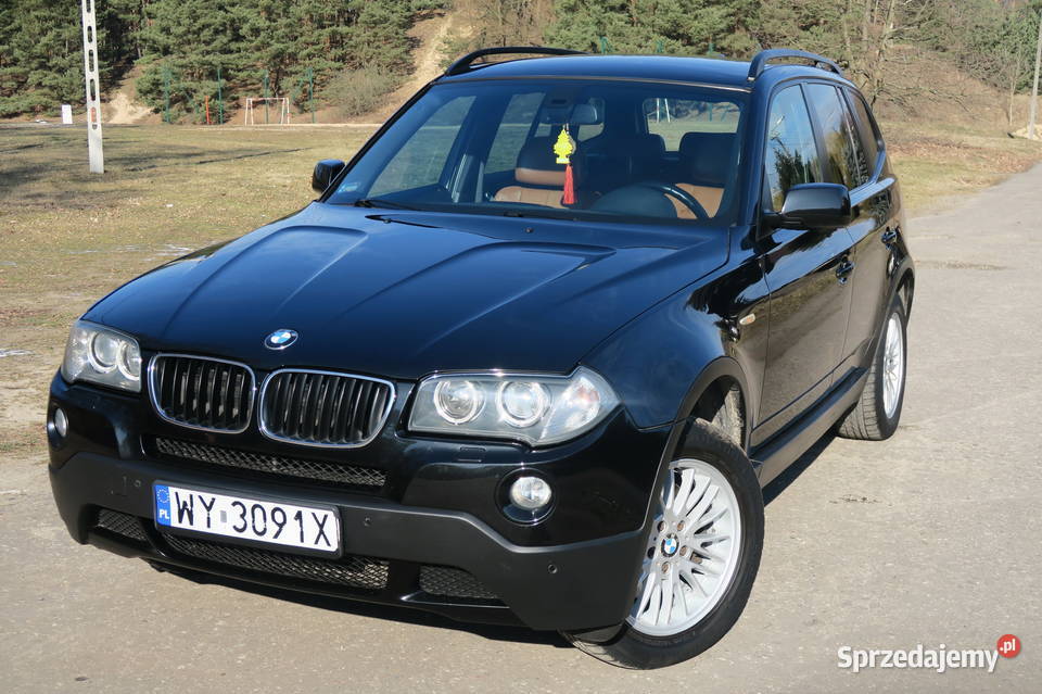 BMW X3 20D Automat PiękneSkóry navi CałaORYGINAŁ diesel kujawsko-pomorskie Włocławek