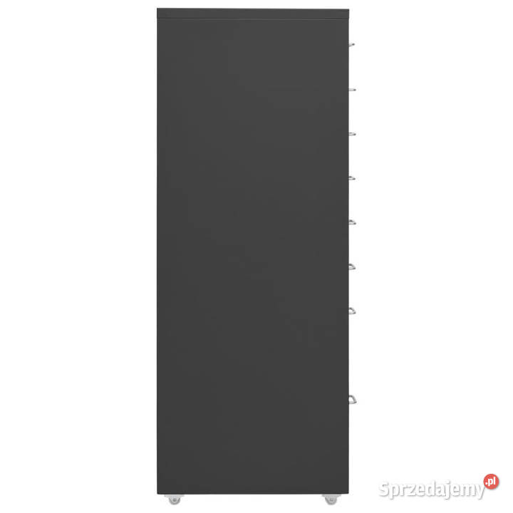 Mobilna szafka kartotekowa antracytowa 28x41x109 Warszawa