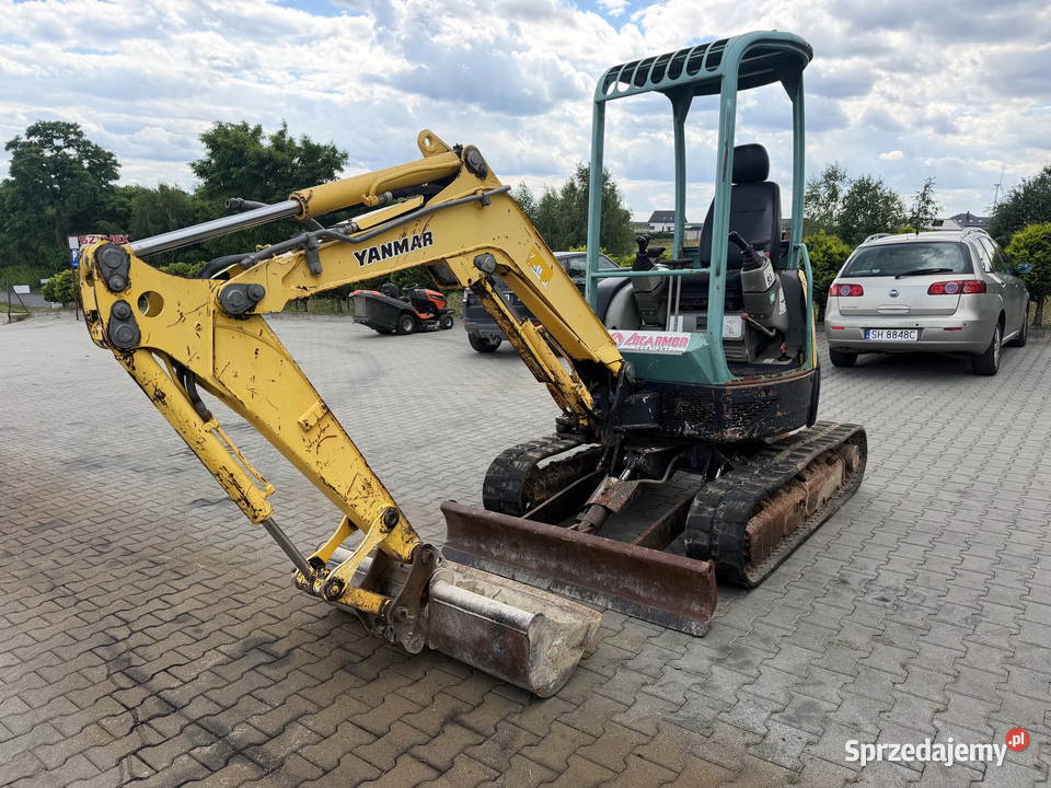 minikoparka YANMAR VIO254 waga 2700 przebieg Działoszyn