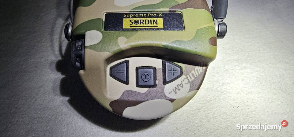 Słuchawki SORDIN Supreme PROX LED Gel Camo Książenice