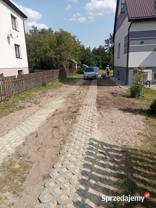 Układanie kostki brukowej Komarów-Osada usługi budowlane