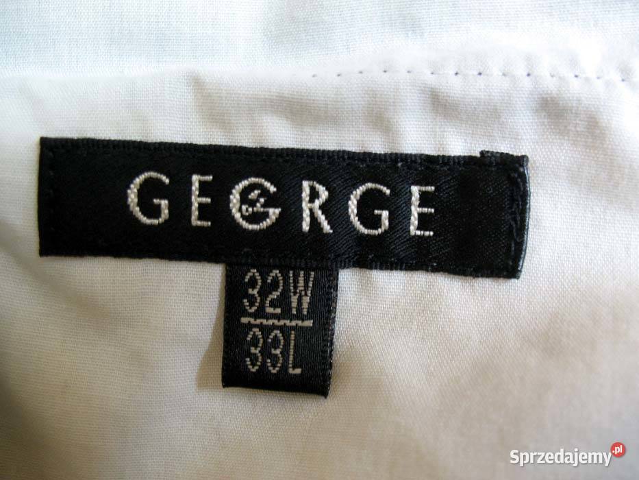 Spodnie czarne eleganckie męskie W 32 L33 pas 85 Rozmiar L Siedlce