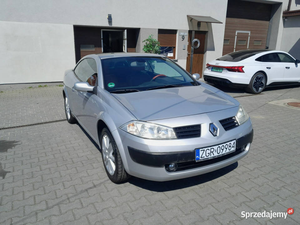 Renault Megane 16i CABRIO klimatronik alufelgi srebrny sprzedam