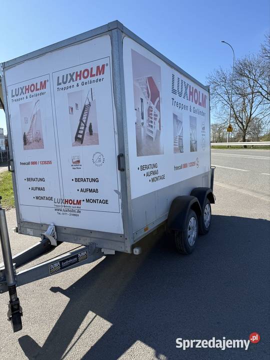 Przyczepa tandem brenderup 2000 2012r 1kg Solnica sprzedam