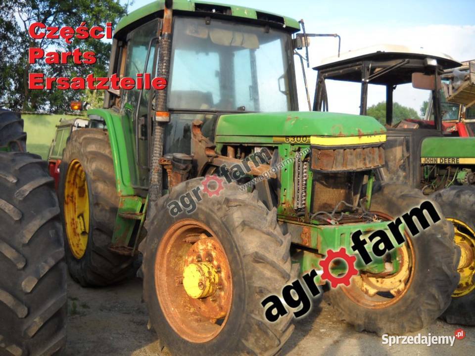John Deere 6100 części silnik skrzynia biegów Byków sprzedam
