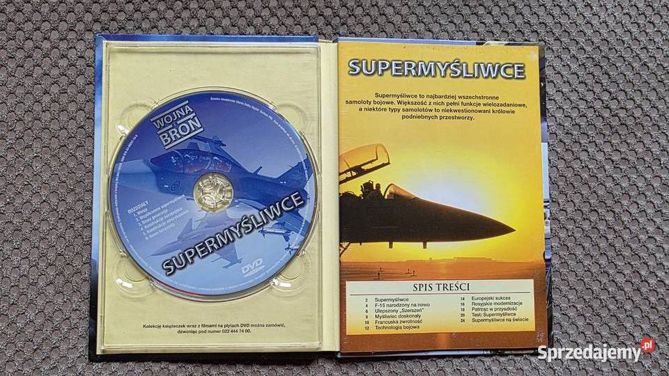DVD książeczka Supermyśliwce Kraków