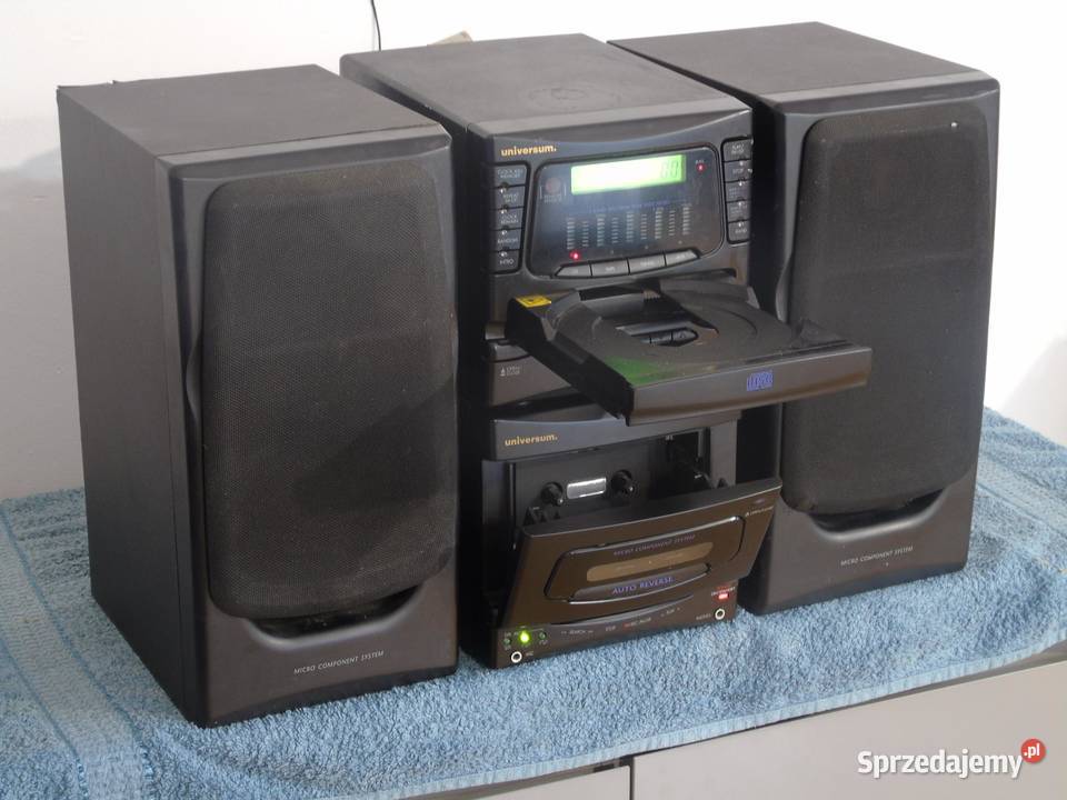 Wieża stereo z kol Radio AUX mag DOSTAWA podkarpackie Jasło sprzedam