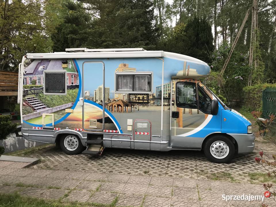 Fiat Ducato kamper 4osobowy bagażnik na skuter Kampery łódzkie