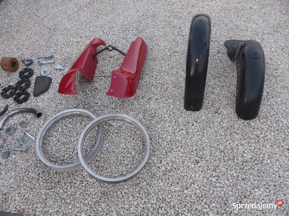 MZ TS 250 2 TROPHY błotniki i inne