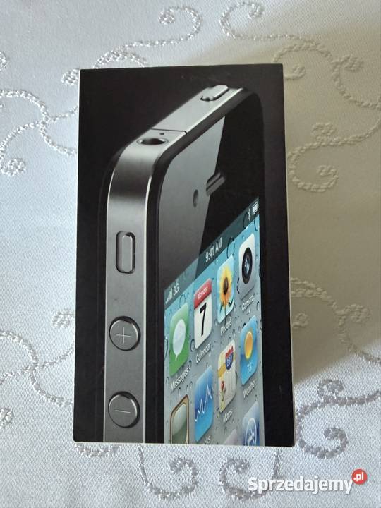 Apple iPhone 4 Oryginalne Pudełko Box Instrukcja Czerwionka-Leszczyny