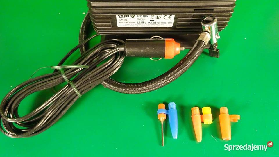 MINI KOMPRESOR SAMOCHODOWY SPRĘŻARKA POMPKA 250 śląskie Chorzów