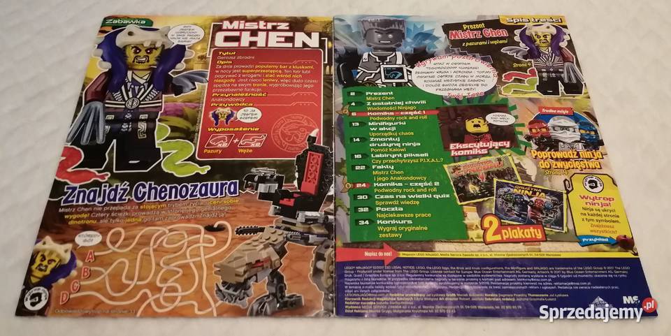 Lego Ninjago 122017 32 Książeczki dzieci czas Czeladź