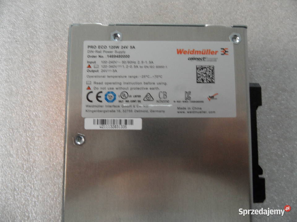 ZASILACZ STABILIZOWANY PRO ECO 120W 24V 5A