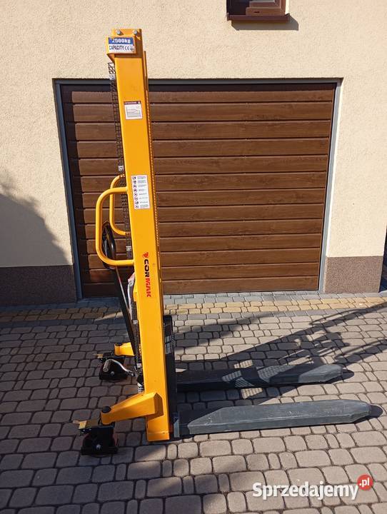Wózek masztowy paletowy 2T nowy lubelskie Radzyń Podlaski