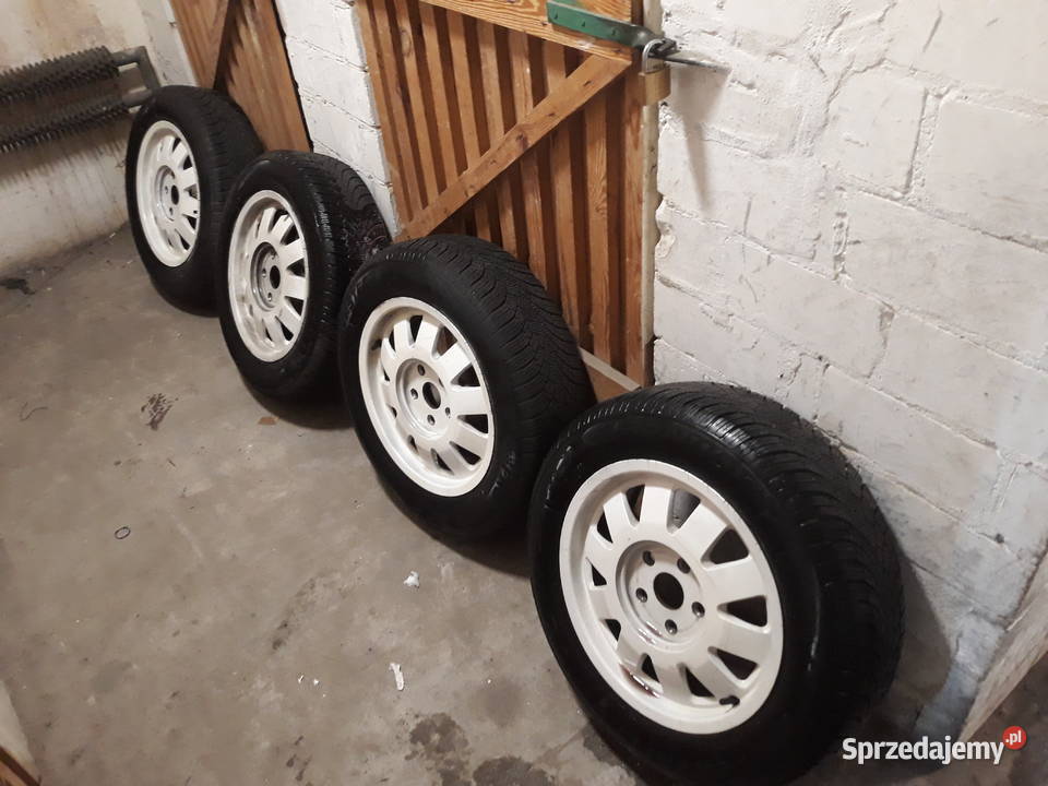 Alufelgi audi a4 15 z oponami zimowymi łódzkie Bełchatów