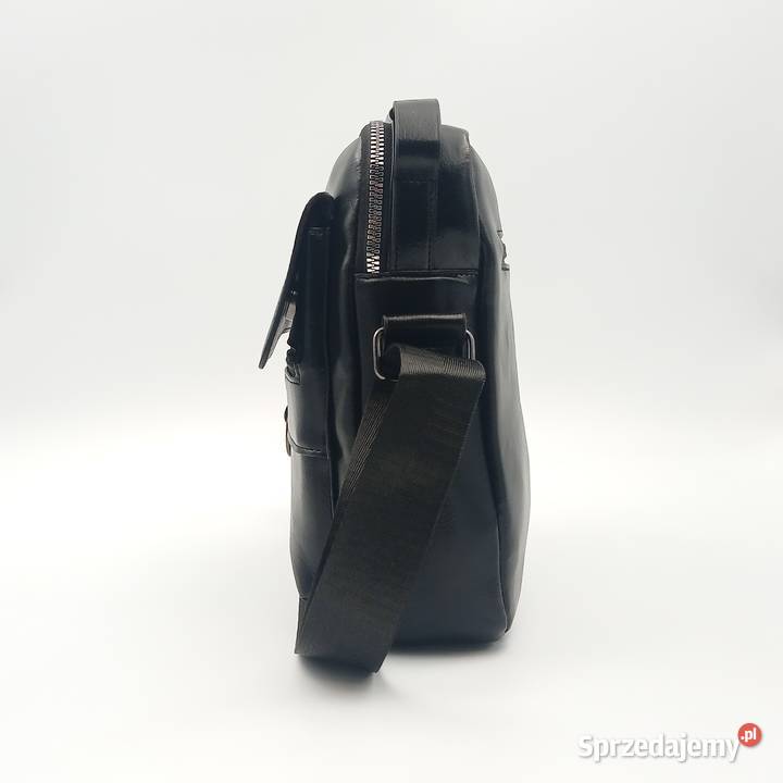 Torba męska listonoszka na ramie skórarzana