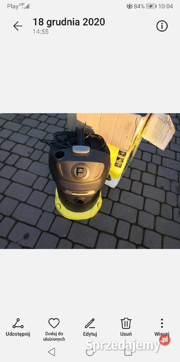 Odkurzacz karcher ad4 części obudowa kola silnik Kalisz sprzedam