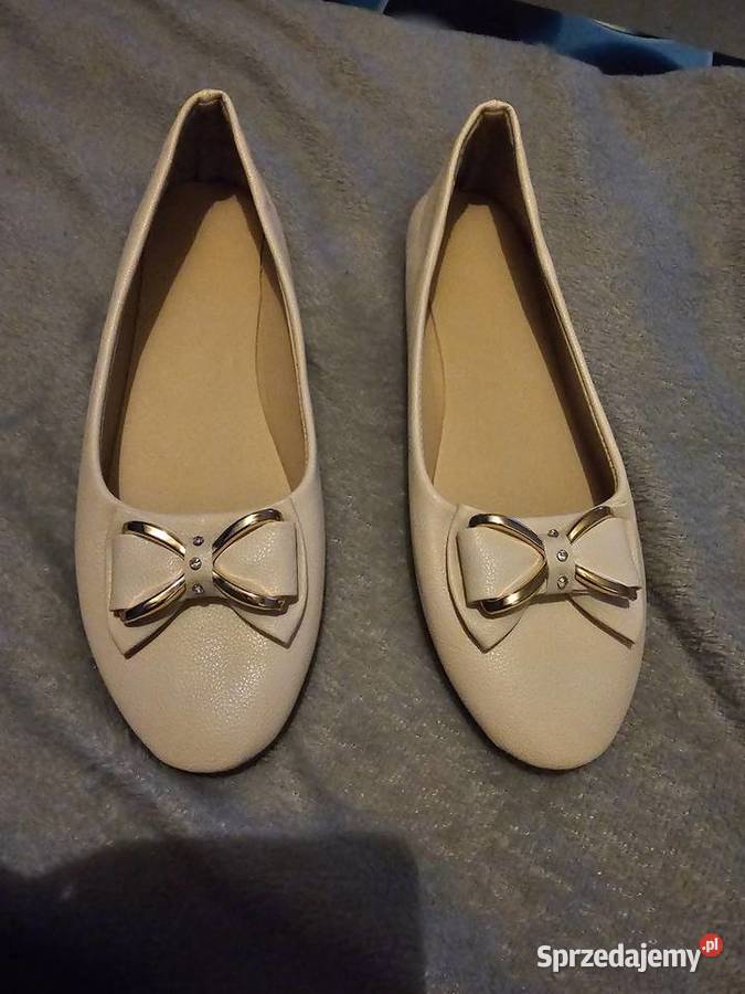 Sprzedam nowe buty w kolorze beżowy 25.5cm Kraków sprzedam