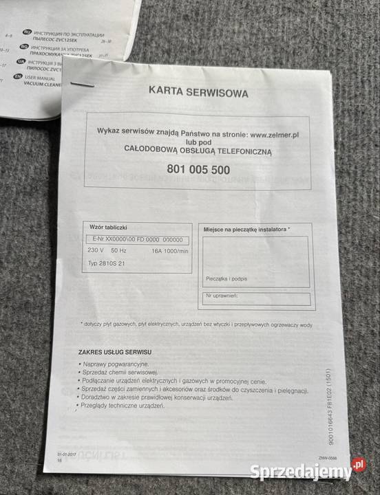 Odkurzacz Zelmer Dot ZVC125EK 700W AGD drobne opolskie Kędzierzyn-Koźle