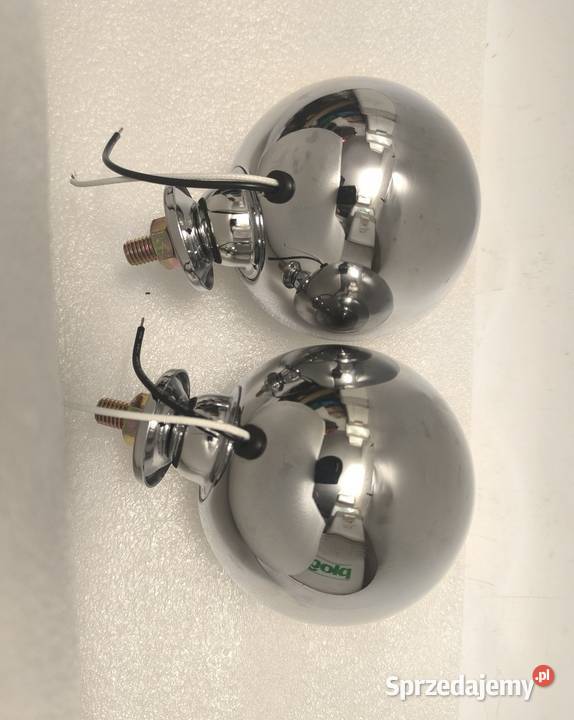 Lampy Boczne Lightbary Metal Chrom Chopper