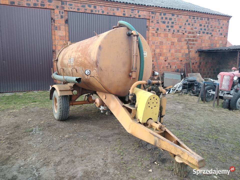 Beczkowóz 3500l nieuszkodzony wielkopolskie Gostyń