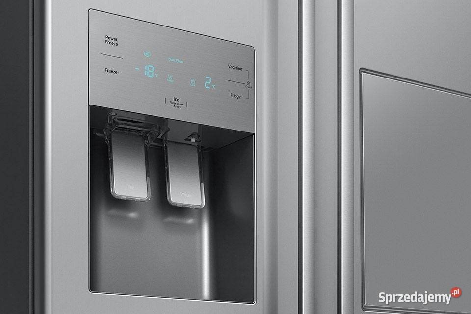 Lodówka Samsung side by side do zabudowy